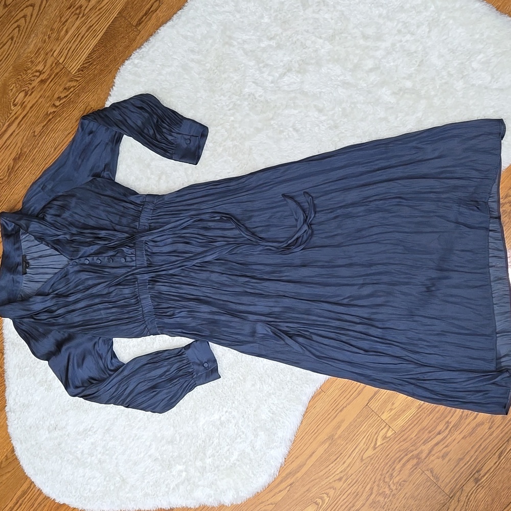 J. Crew Navy Maxi Dress